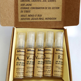 5 petits parfums pour les 7 chakras