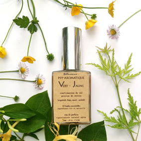 Parfum aux huiles essentielle bio et naturel Vert