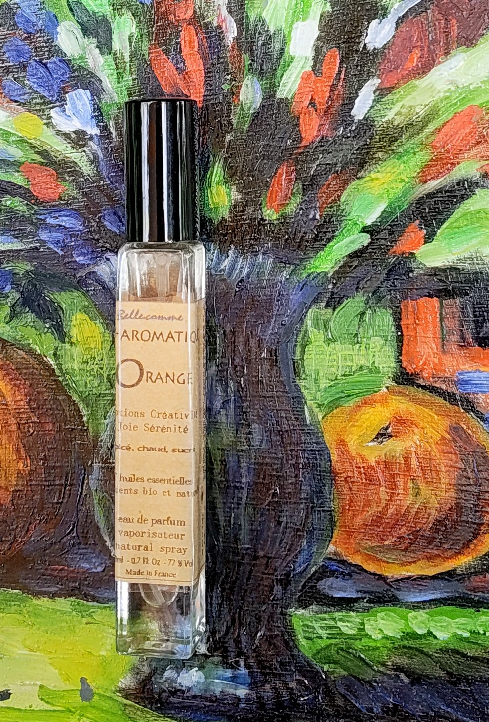 Orange parfum énergétique psy-aromatique