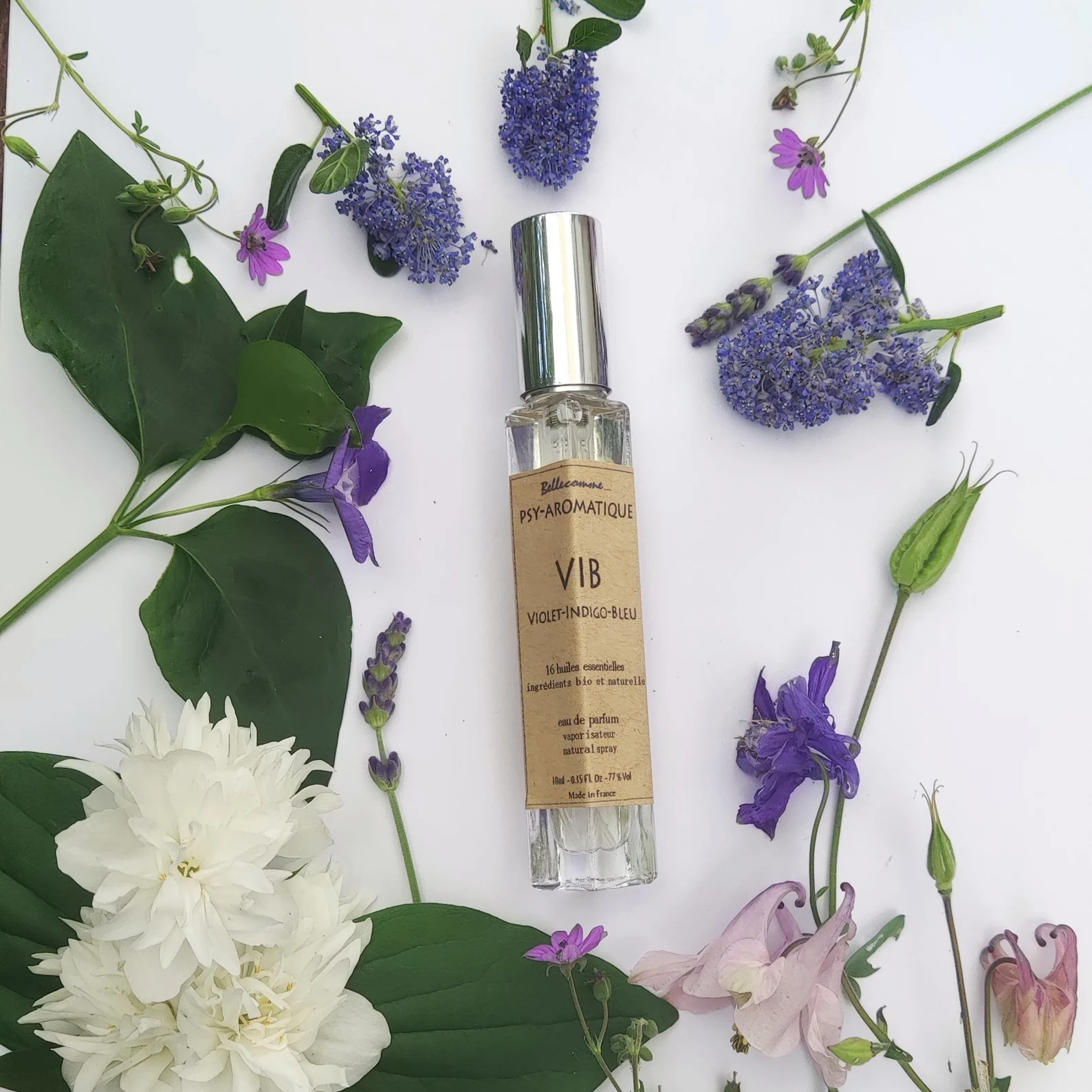 ParfumVIB psy-aromatique Eau de parfum aux huiles essentielles 100% bio